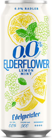 Edelmeister Radler 0,0% Flor de Sauco con Limón y Menta - Van Pur