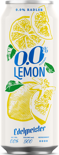 Edelmeister Radler 0,0% Limón - Van Pur