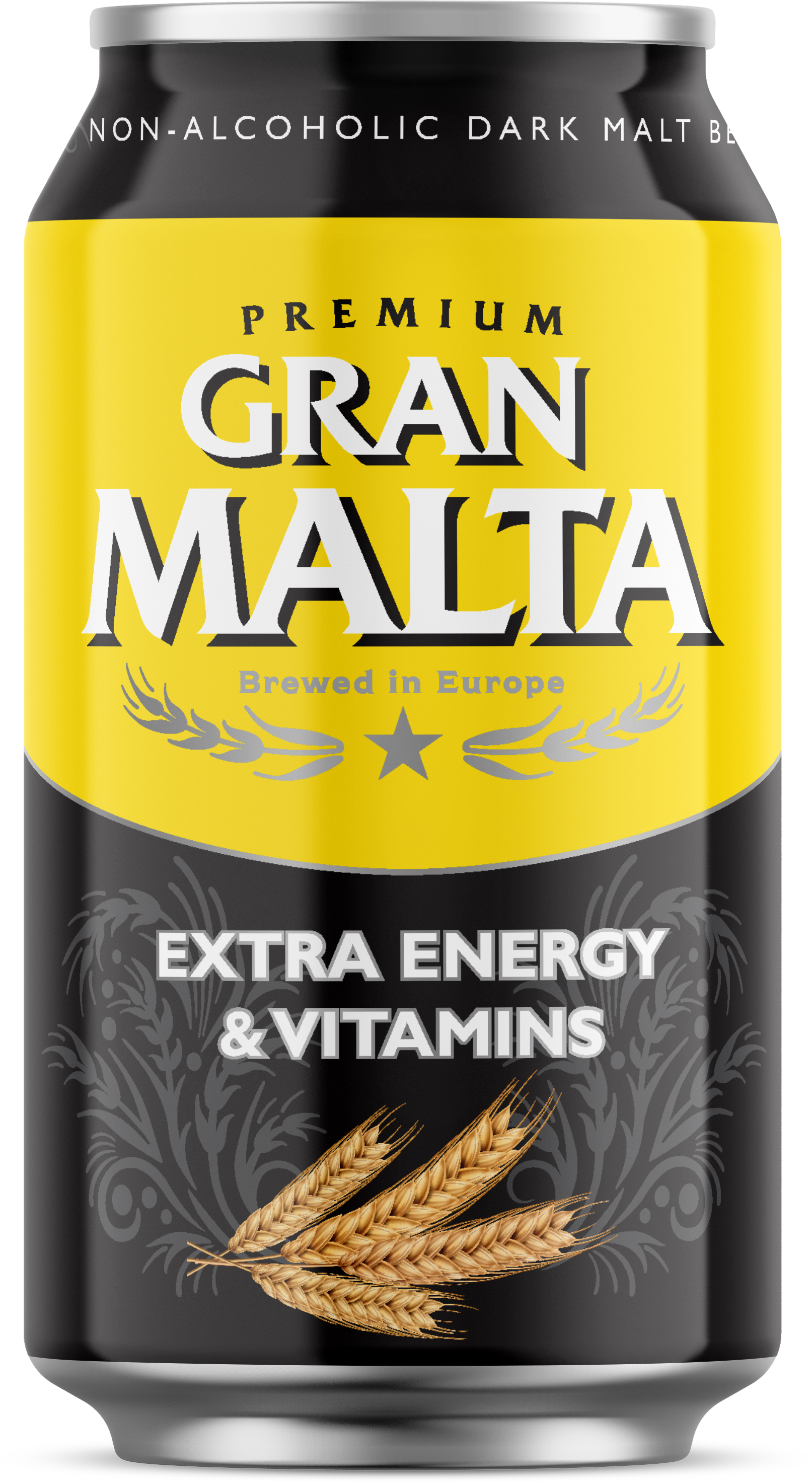 Gran Malta Classic Dark 330 ml can - Van Pur