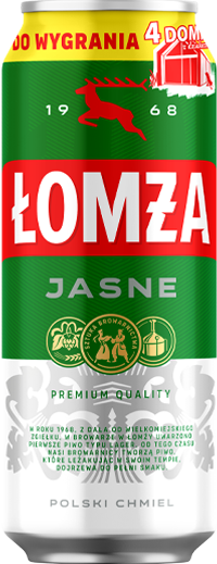 Loteria Łomża Jasne puszka - Van Pur